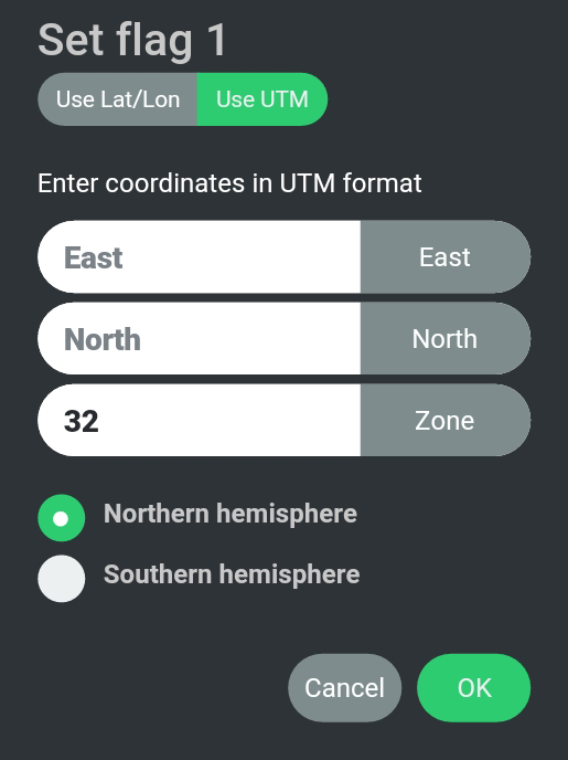 UTM coordinates